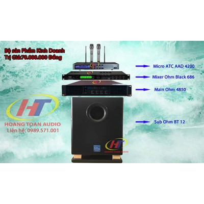Dàn karaoke Kinh Doanh 70 triệu