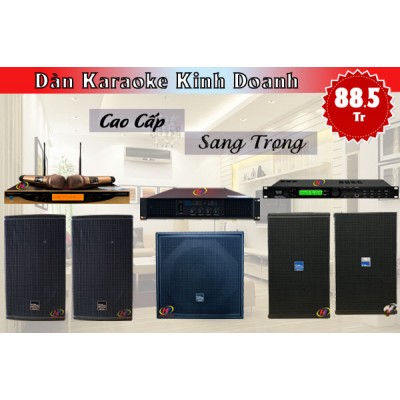 Dàn karaoke kinh doanh 88,5 triệu